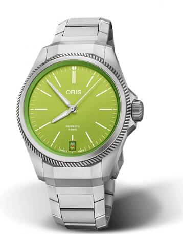 Oris ProPilot X Kermit Edition Replica Watch 01 400 7778 7157-Set